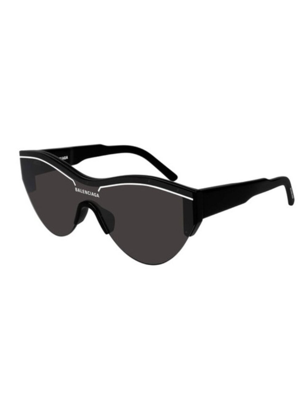 NEW BALENCIAGA BB0004S 001 BLACK BALENCIAGA - Picture 3 of 4